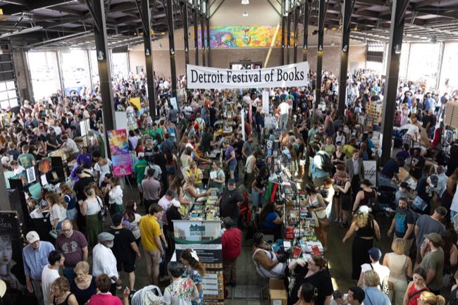 Detroit Bookfest fills three Eastern Market Sheds for the eighth time