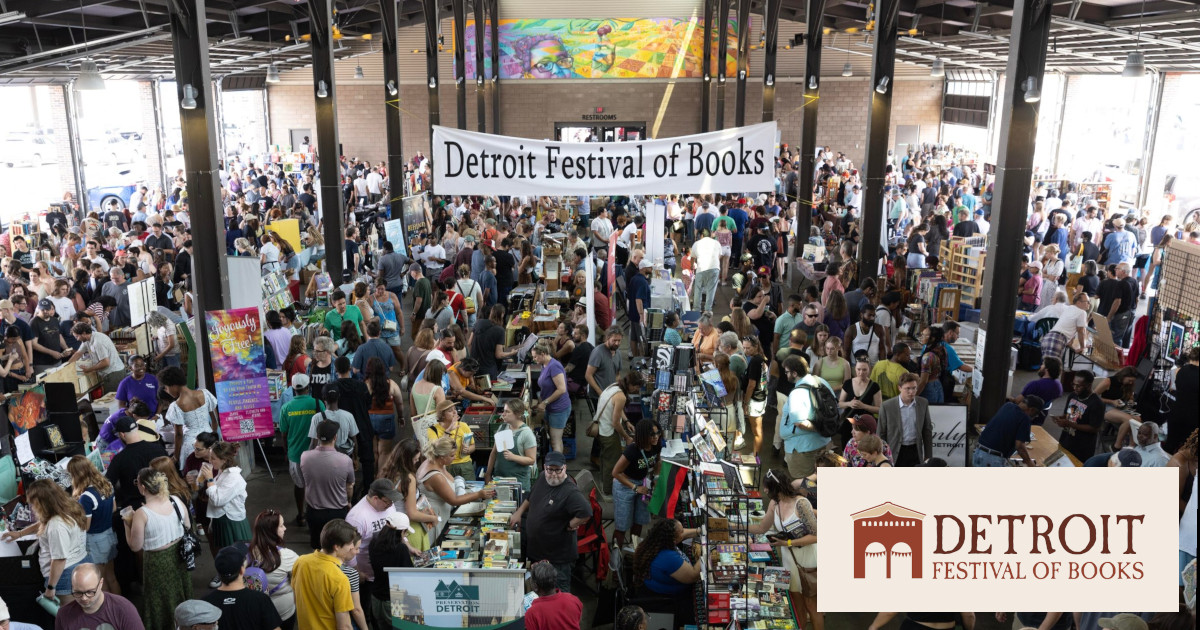 Detroit Bookfest fills three Eastern Market sheds for its eighth year