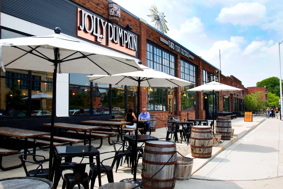 Spiedo, the Takoi team's Mediterranean rotisserie, takes the old Jolly Pumpkin on Canfield