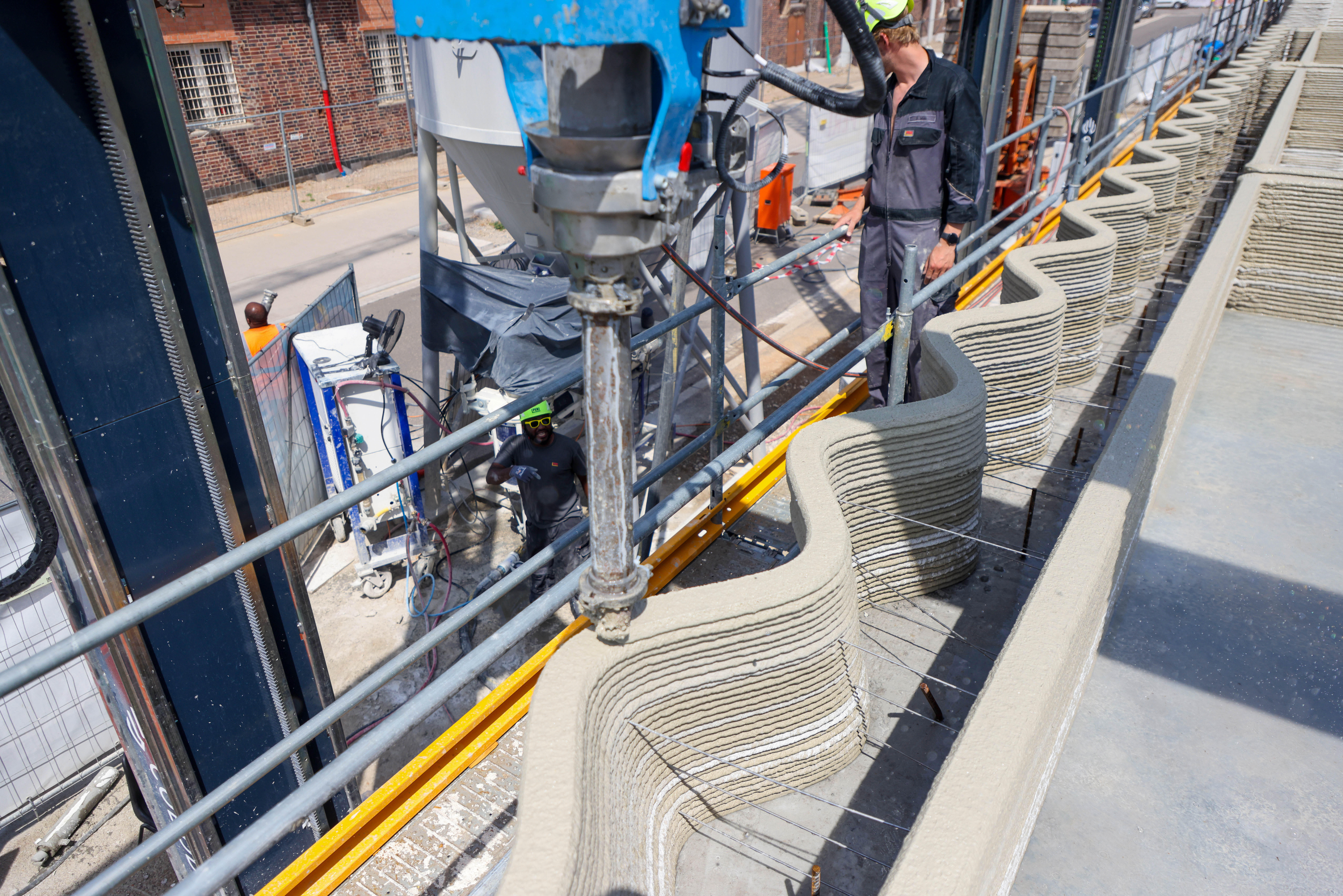 State backs a 3D concrete-printing company's move into Detroit's Newlab