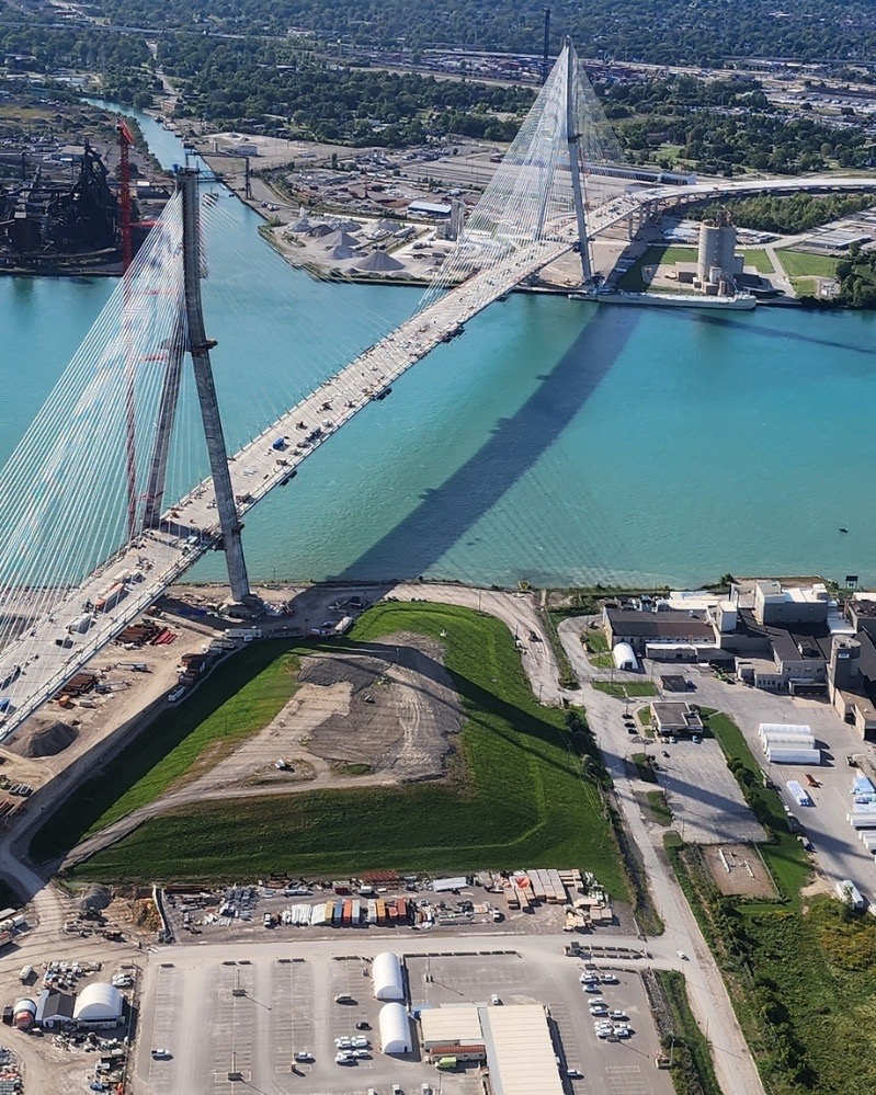 Detroit's first new bridge to Canada in nearly a century gets its ribbon cutting on June 12