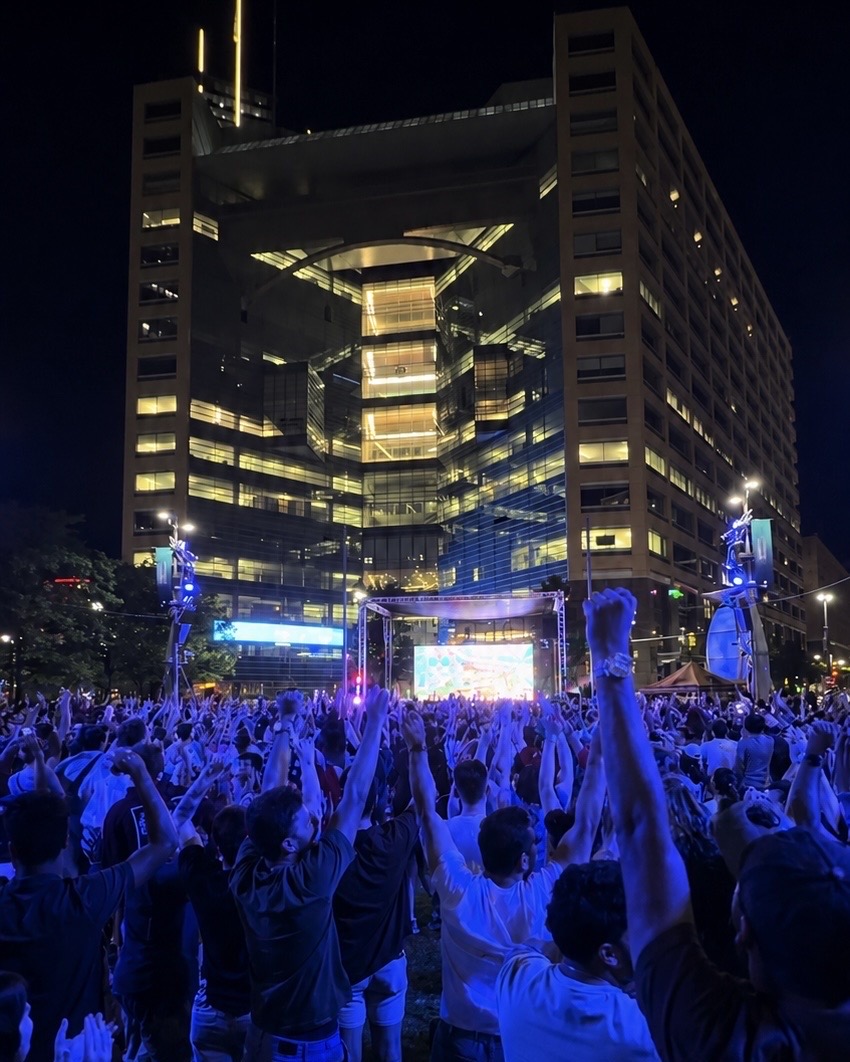 Detroit showed up: fans pack Campus Martius for USA's World Cup opener