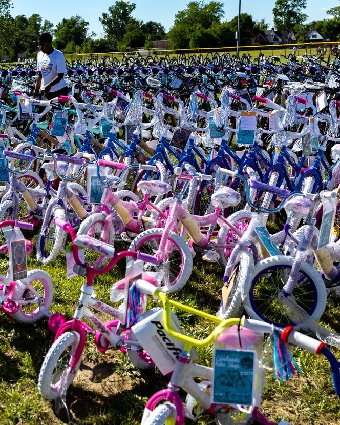 More than 700 free bikes, Skilla Baby, and 10 weeks of programming: Detroit kicked off 'Occupy The Summer