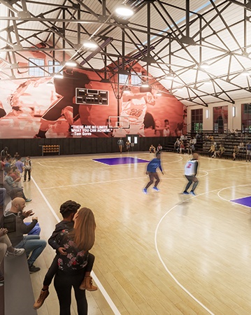 District 7 breaks ground on its first indoor community center