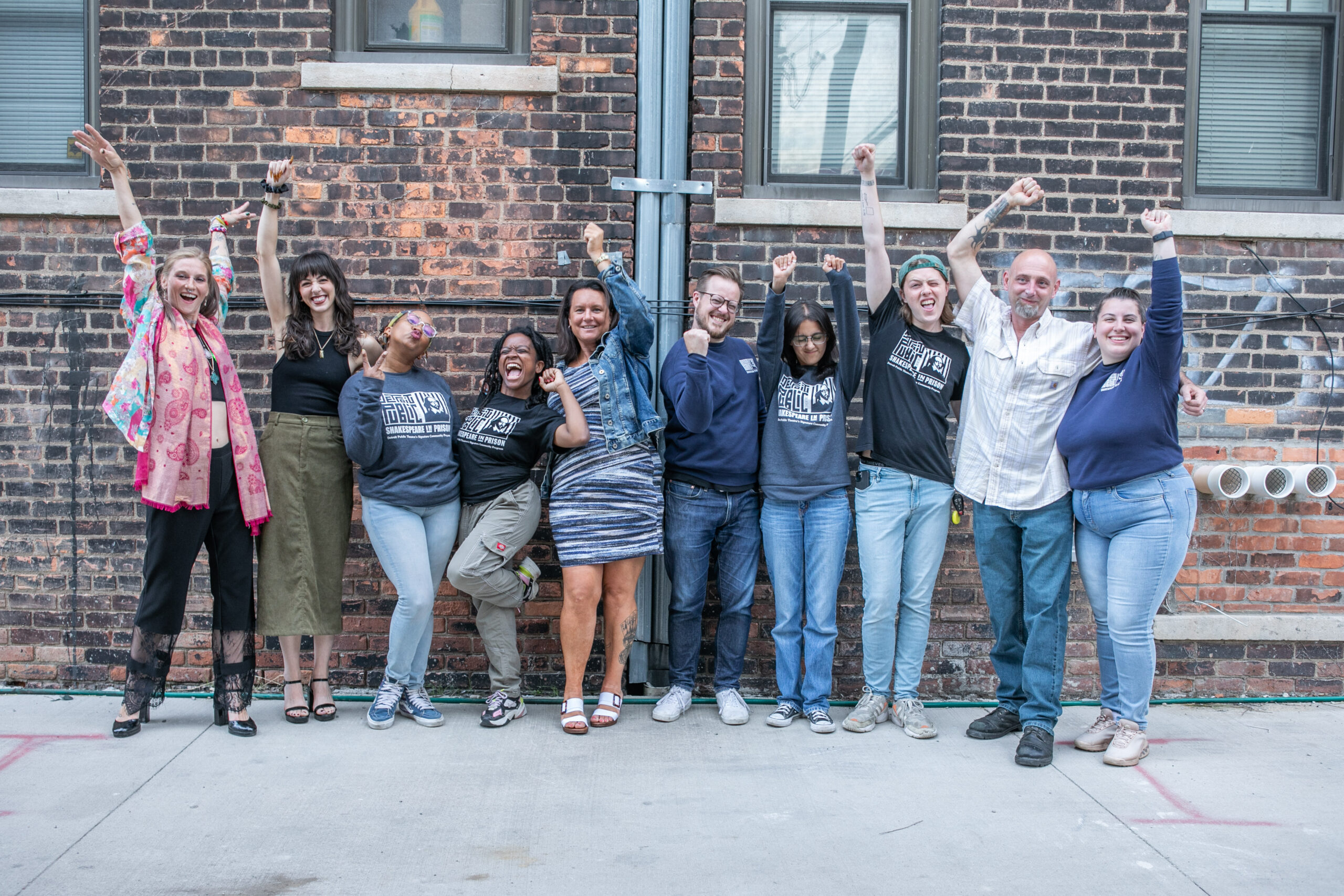 Shakespeare in Prison opens its fall session with a full, energized room