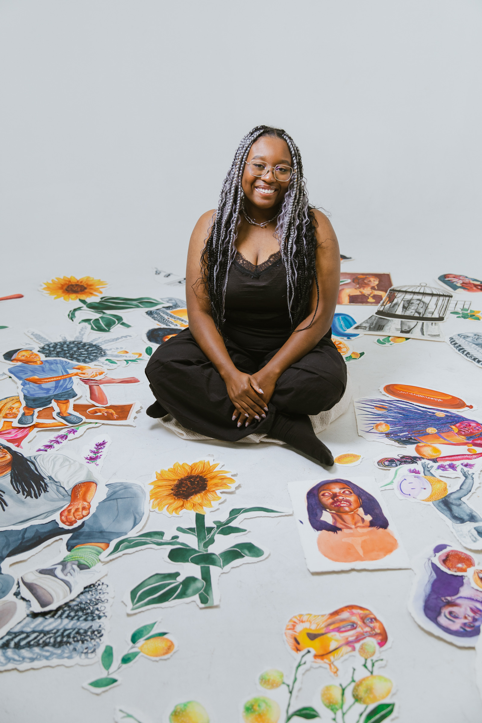 Detroit Artists Market spotlights Miranda Kyle's watercolor show \"Flowers Know What We Forgot\"