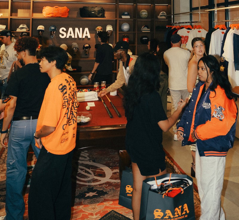 SANA opens its first flagship store on Woodward