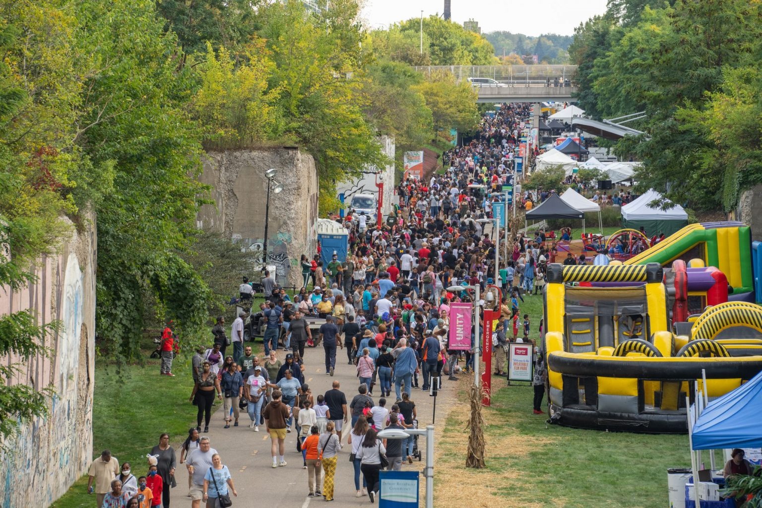 Detroit Harvest Fest returns to the riverfront Oct. 3 and 4, with $5 advance tickets and more than 30 food trucks