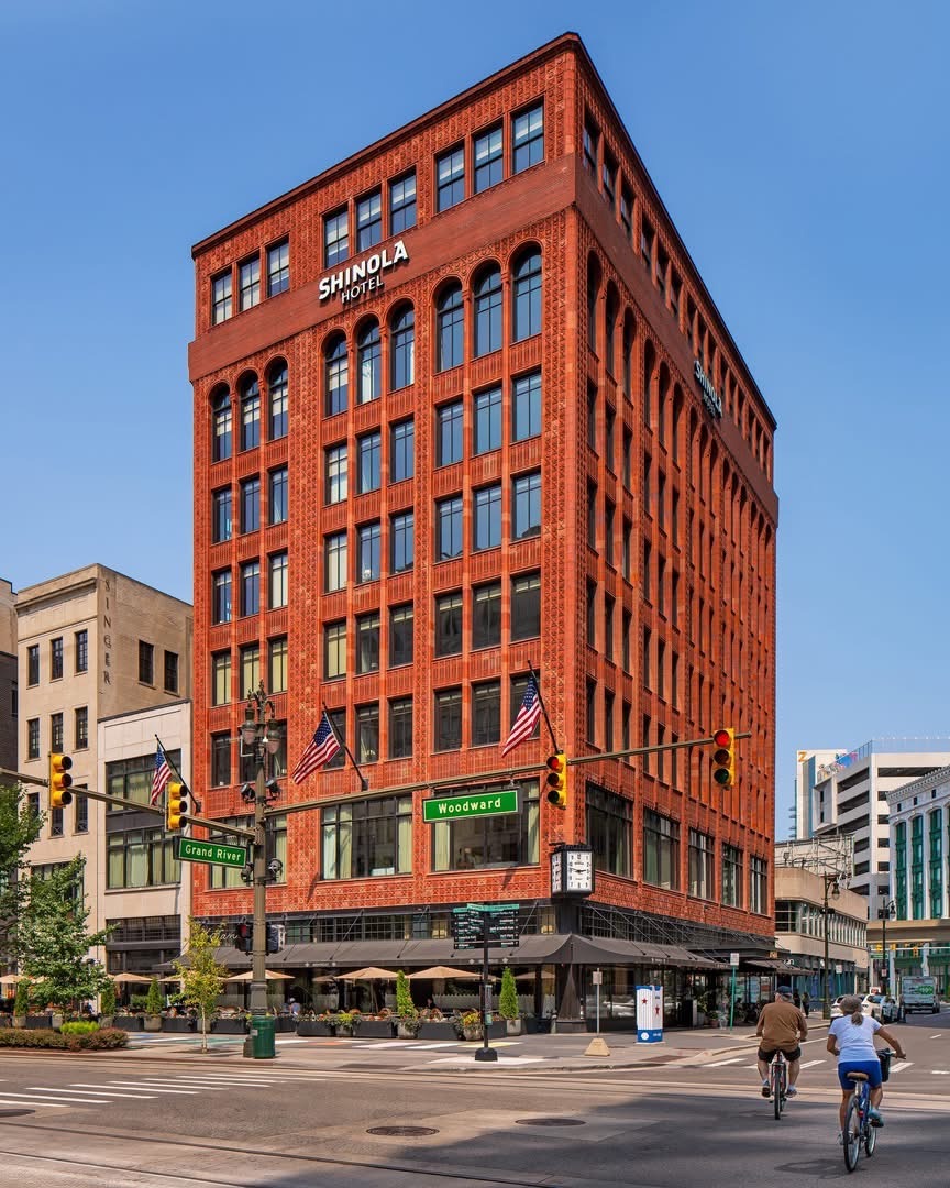 Detroit’s own Shinola Hotel honored as a 2026 Michelin Key hotel