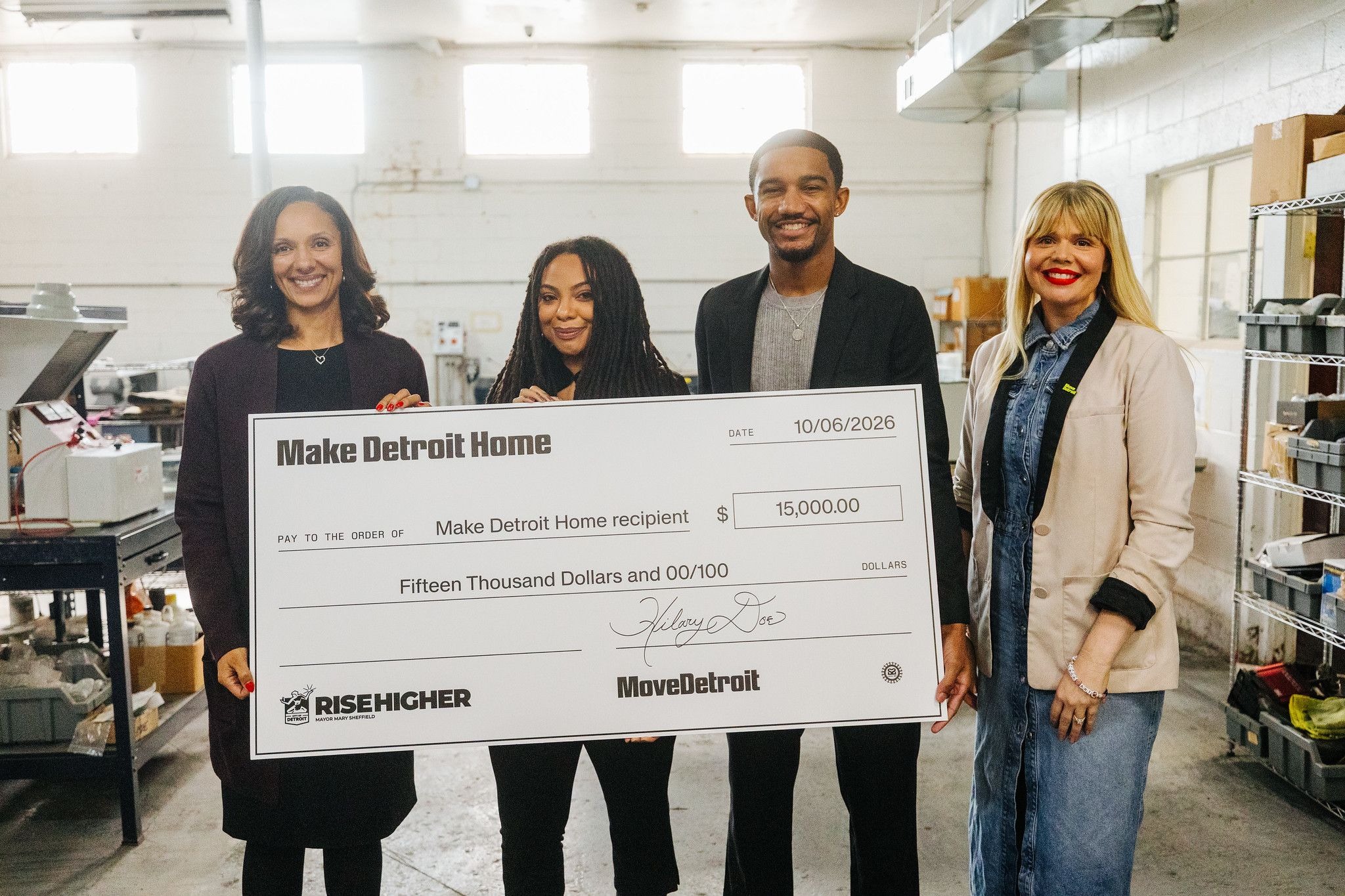 Detroit awards first Make Detroit Home grants of $15,000 to 13 Detroiters