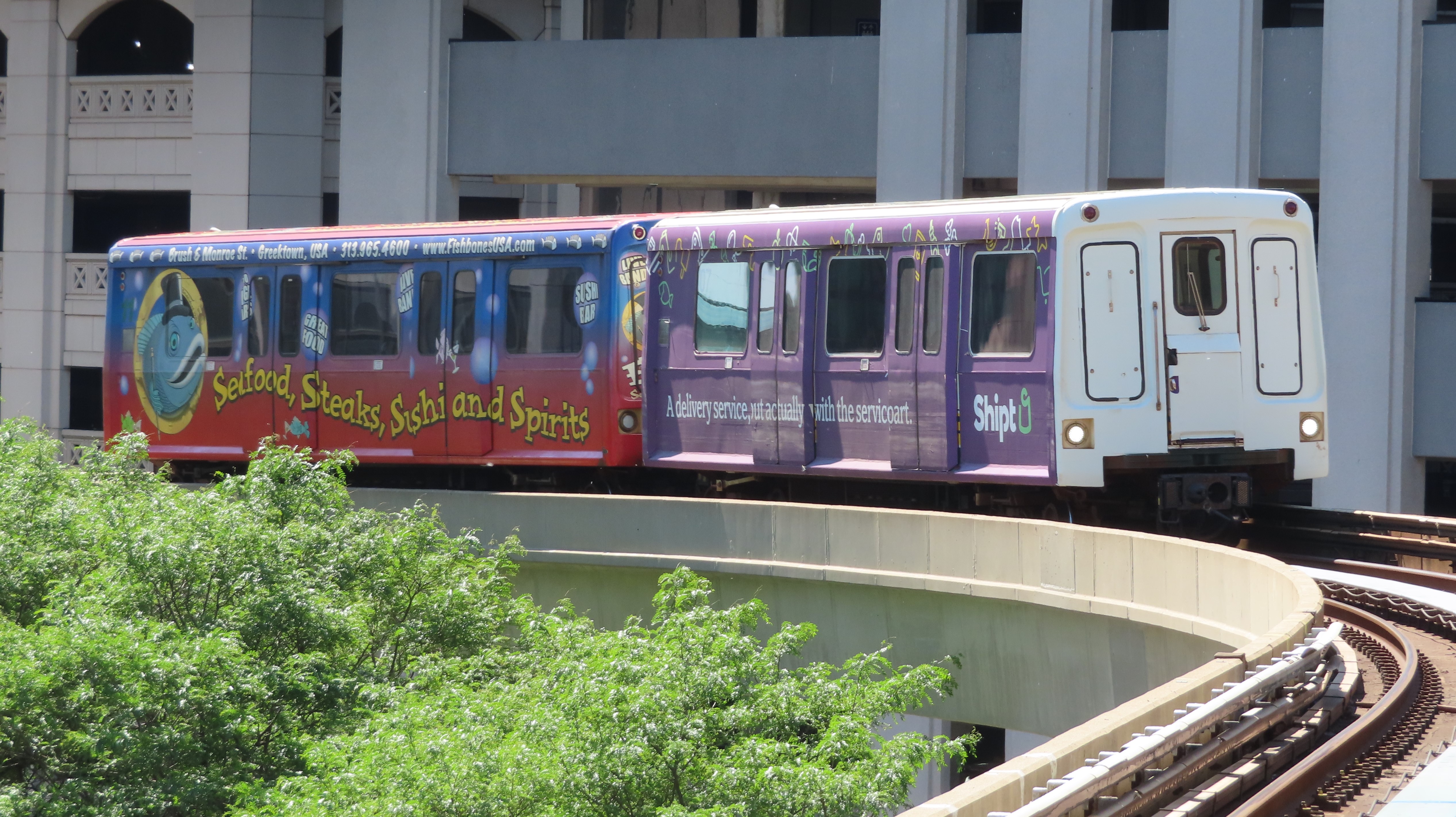 Detroit People Mover lands $10 million to swap in 12 refurbished Toronto rail cars