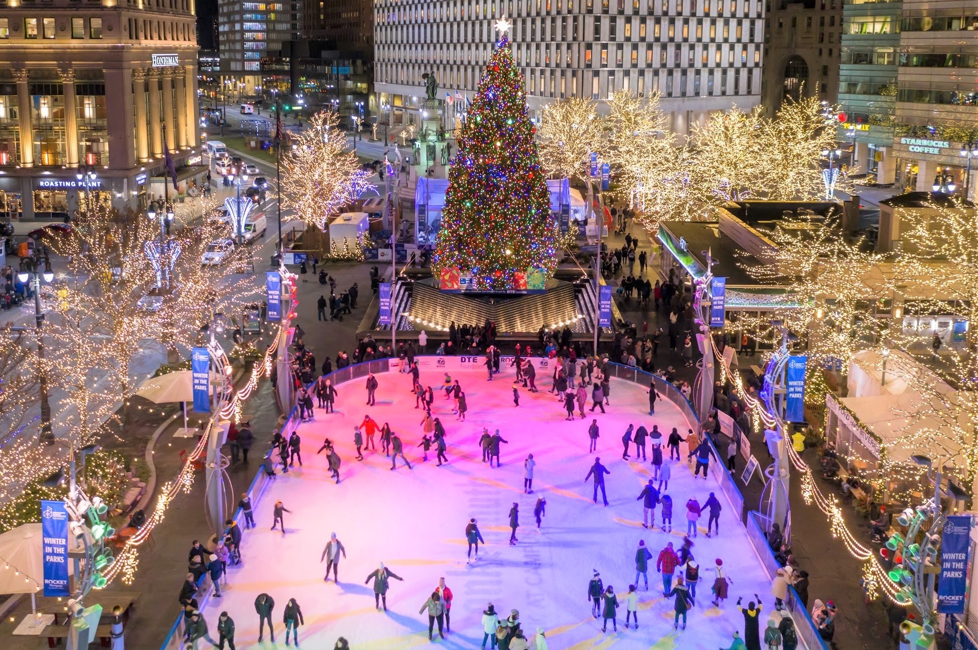 Detroit's Christmas tree arrives Nov. 4, and the free tree lighting returns Nov. 20